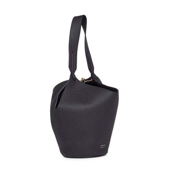 Khaite Women Black Mini Lotus Tote Tote Bag - Picture 2 of 3